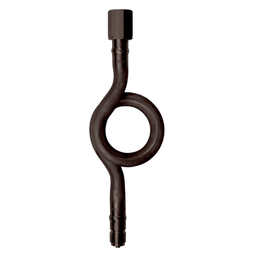 AFRISO Wassersackrohr DIN 16282 Kreis-Form G1/2B, Edelstahl 316Ti VOR 104660