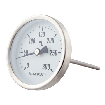 AFRISO Rauchgasthermometer RT 80 0/300C 150mm verstellbarer Konus 8-12mm Kl.2 SAR 87050 87060