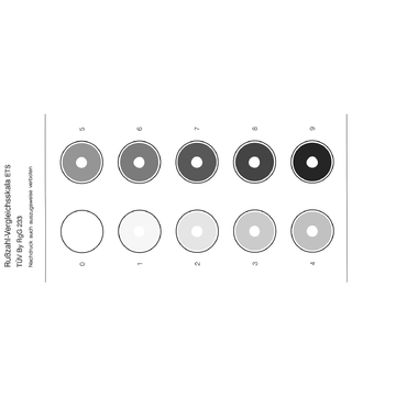 AFRISO Rußvergleichsskala VOR 28540