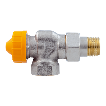 AFRISO Thermostat-Ventilunterteil Vario-DP axial DN15 VOR 92410