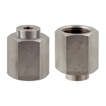 AFRISO Überwurfmutter & Nippel DIN 16284 G1/2 x 12mm, Edelstahl 316Ti VOR 90750