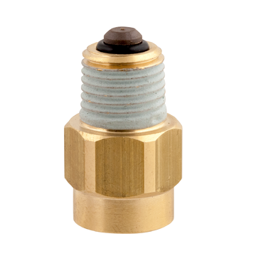 AFRISO Montageventil G1/4 x R1/4 Muffe x Zapfen, Messing VOR 108640