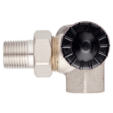 AFRISO Thermostat-Ventilunterteil Vario M Winkel-Eck rechts DN15 Rp1/2 x R1/2 DRA 92280