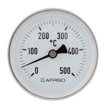 AFRISO Rauchgasthermometer RT 80 0/500C 150mm verstellbarer Konus 8-12mm Kl.2 VOR 87080 87090 87100