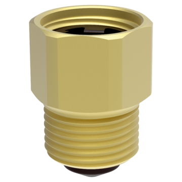 AFRISO Montageventil G3/8 x R3/8 Muffe x Zapfen, Messing VOR 108590